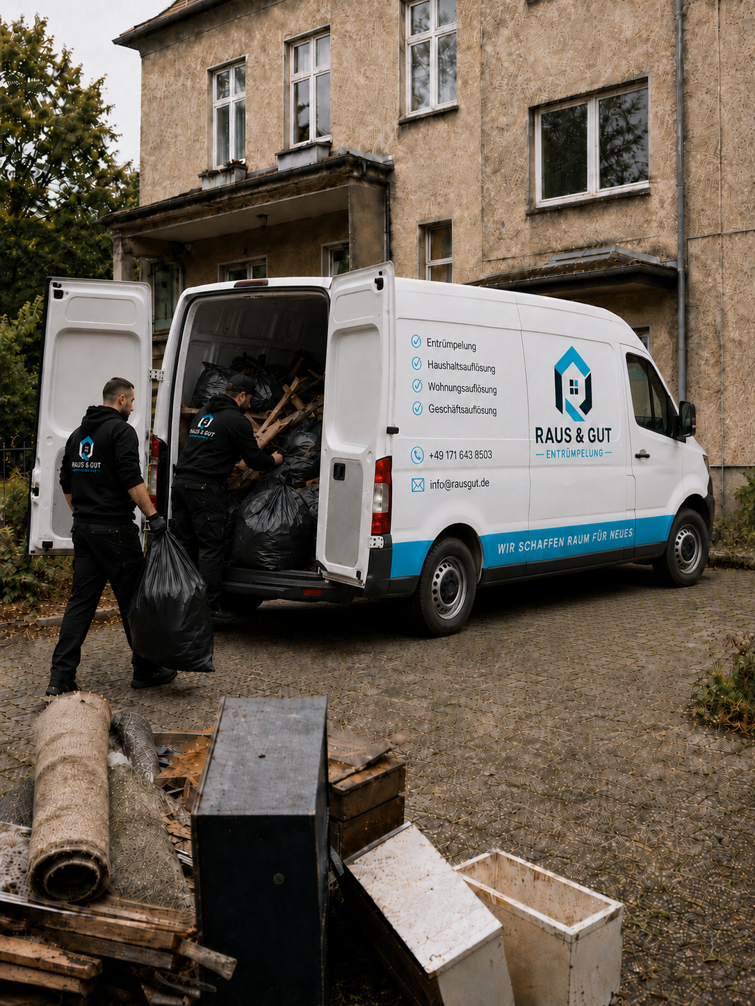 Raus & Gut bei einer Haushaltsauflösung